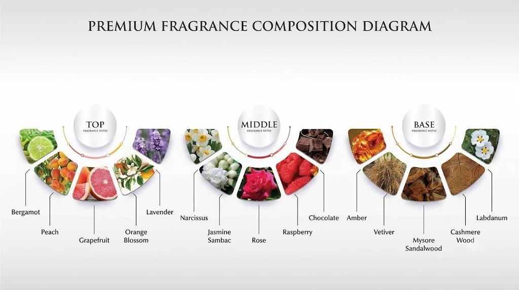 perfume notes created