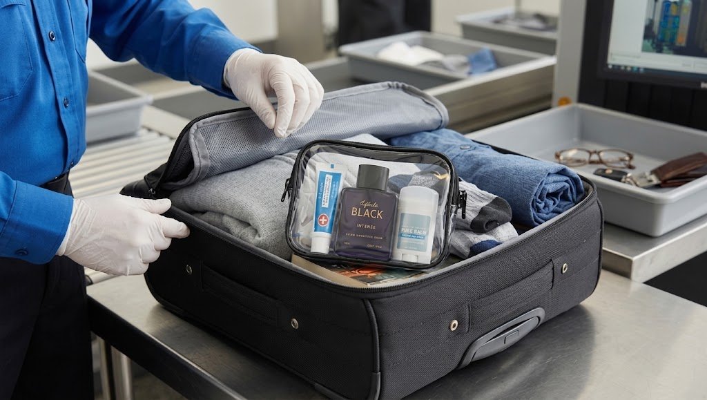 cybele black perfume at security checkpoint